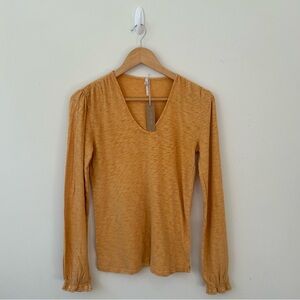 Hello Nite LA Tops Womens XS Long Sleeves V Neck Sweater New